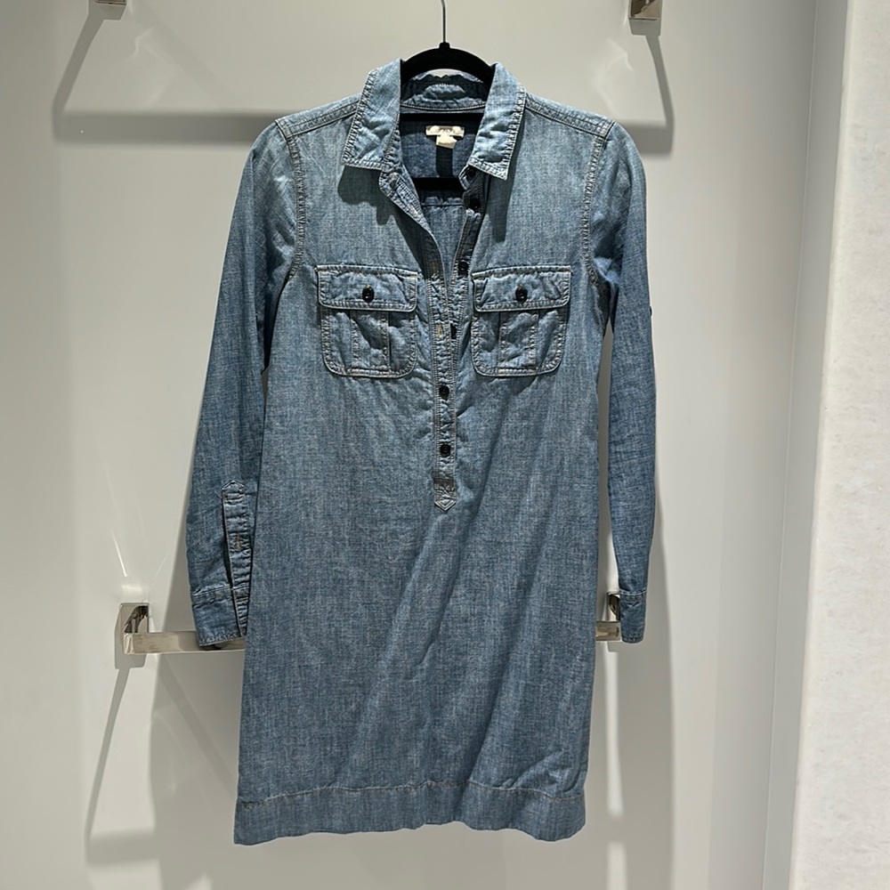 J Crew shirt dress